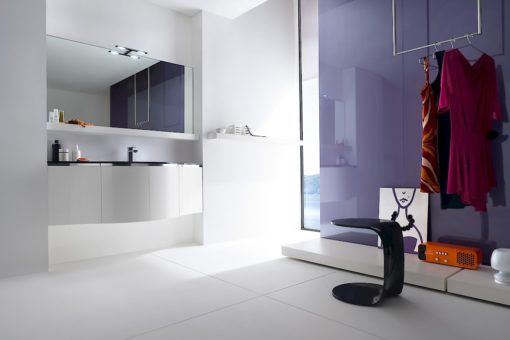 JACANA JA9 - Mobile luxury arredo bagno L.140 cm personalizzabile COMPAB