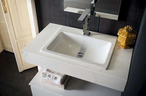 T125 06 - Mobile arredo bagno design L 85 x P 51 cm personalizzabile COMPAB